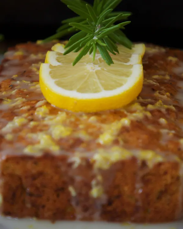 Lemon drizzle. The drizzle is the whole point.